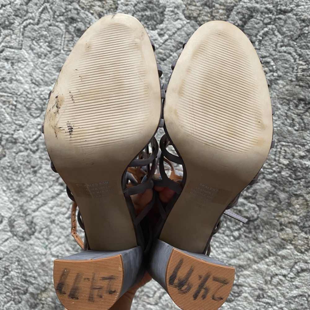 Steve Madden Slither Heel Sandal Leather - Picture 2 of 10